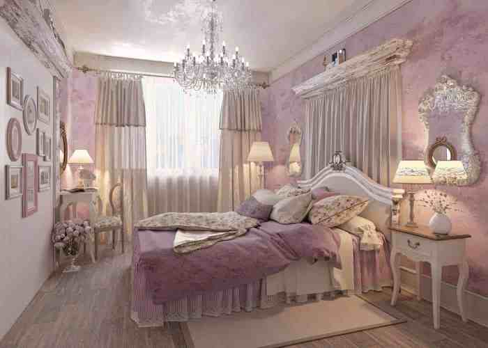 How to decorate a small bedroom shabby chic