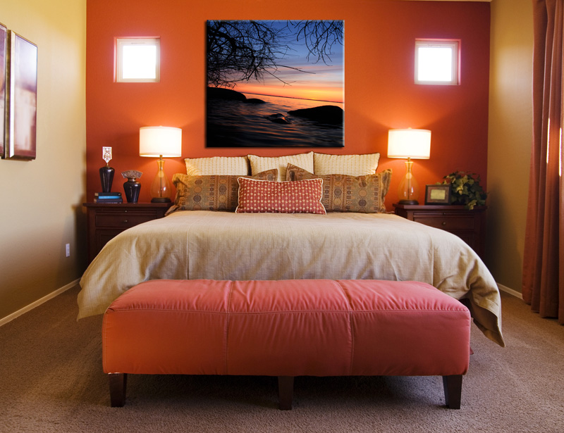 Orange bedroom ideas decorating designs fabulous room paint pouted