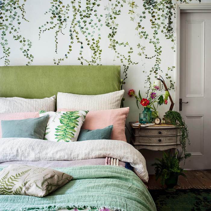 How to decorate bedroom with plants