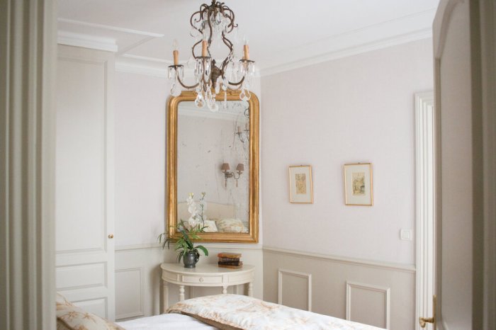 How to decorate a parisian bedroom