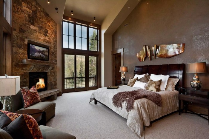 How to decorate rustic bedroom