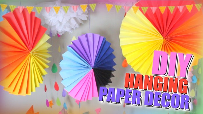 How to make house decoration with paper