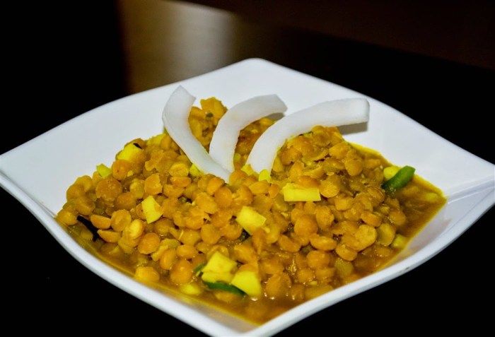 How to cook chana dal bengali style