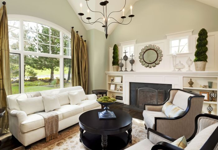 How to decorate an octagon living room