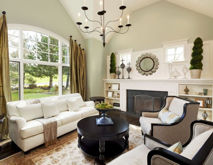 How to decorate an octagon living room