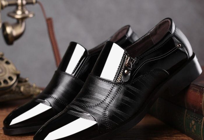 Mens dress leather shoes