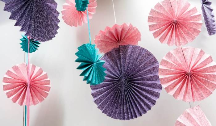 How to make decoration pieces with paper