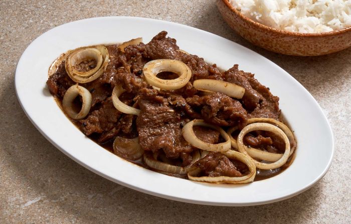 Bistek filipino tagalog style beef steak recipes recipe philippines tripe soup pinoy adobo sauce adobong busog sarap beefsteak