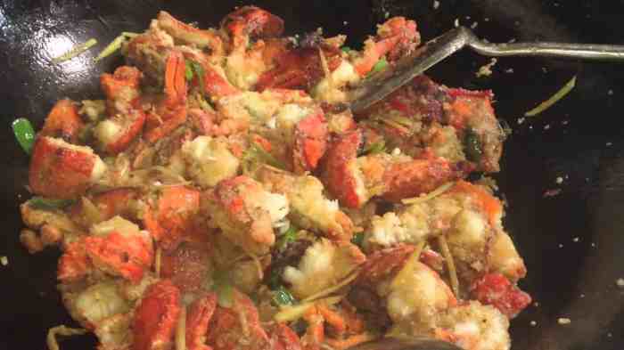 How to cook lobster japanese style on flattop