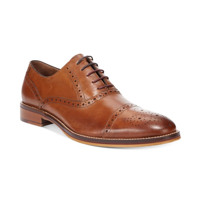 Mens brown dress shoes johnston and murphy