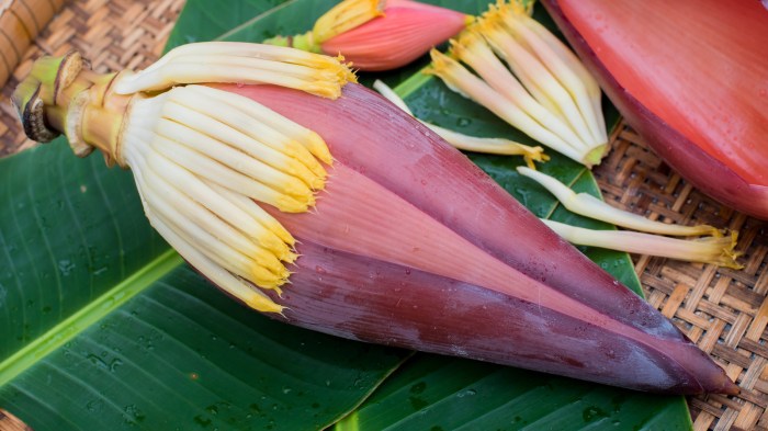 How to cook banana flower indian style