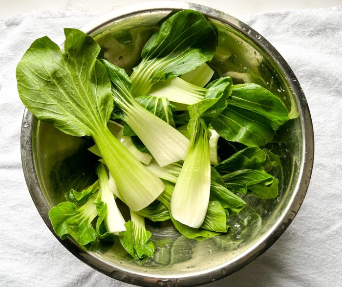 How to cook pak choi trinidad style