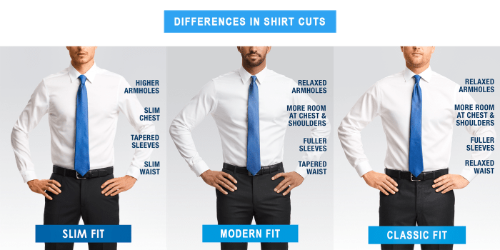 Mens slim dress shirt