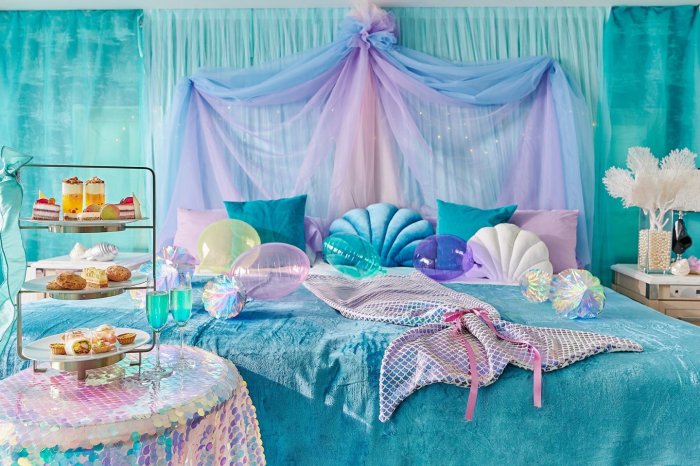 How to decorate a mermaid room